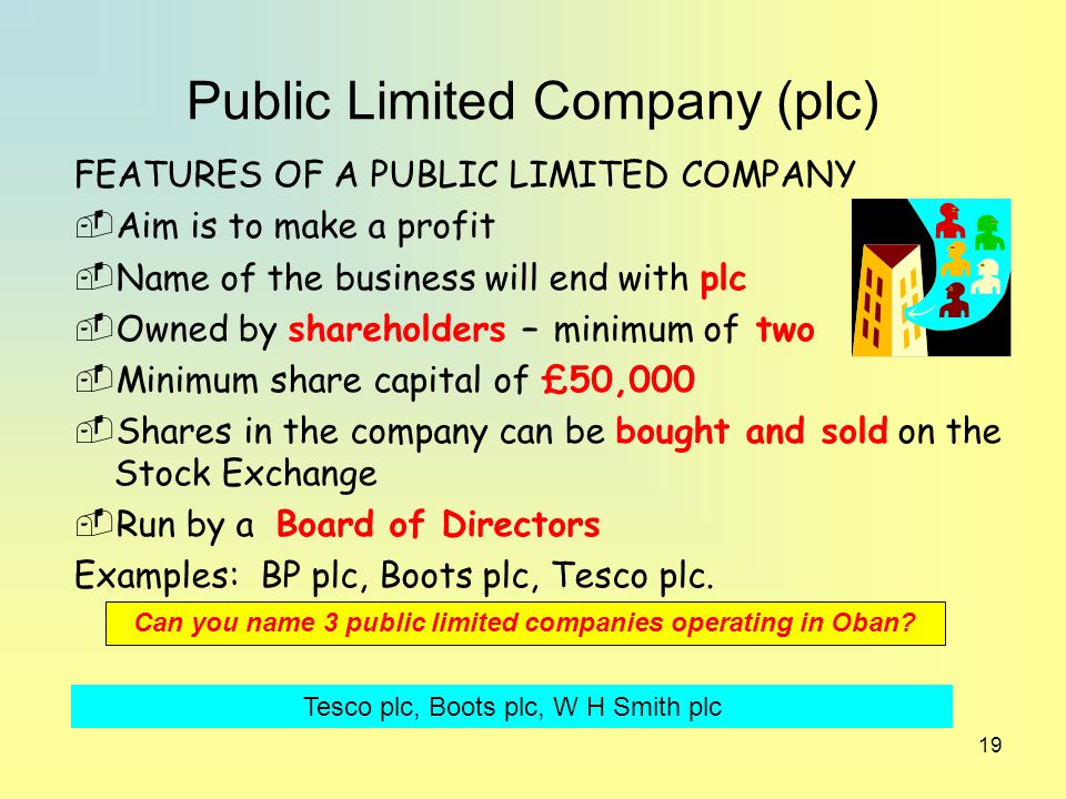 public limited company